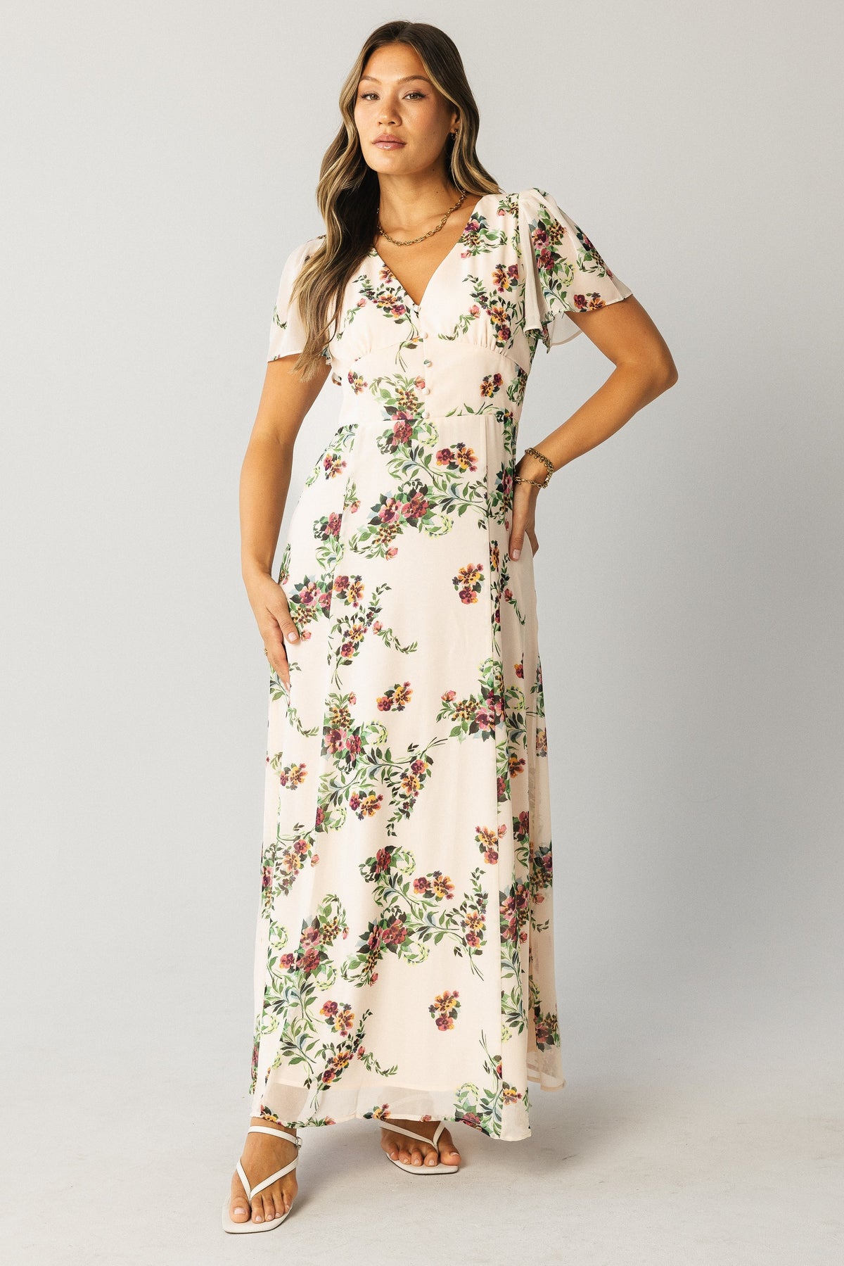 Melissa Floral Maxi Dress